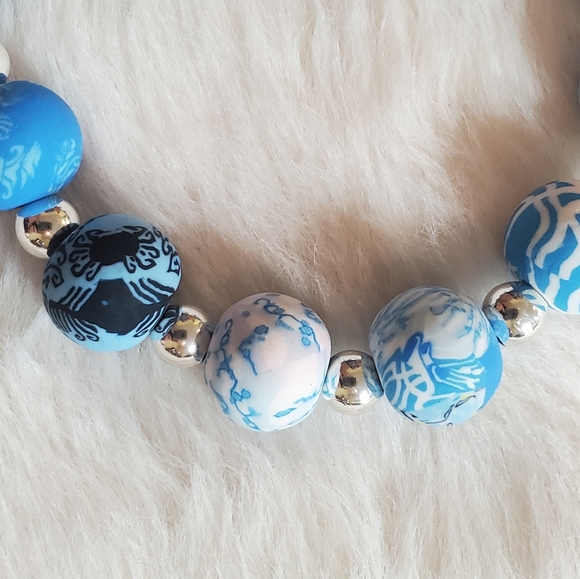 NWT Viva Beads Blue Brook Bracelet - Picture 7 of 9